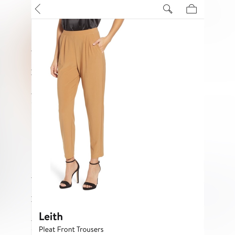 Leith Pleat Front Trousers